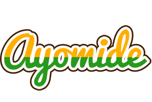 Ayomide banana logo