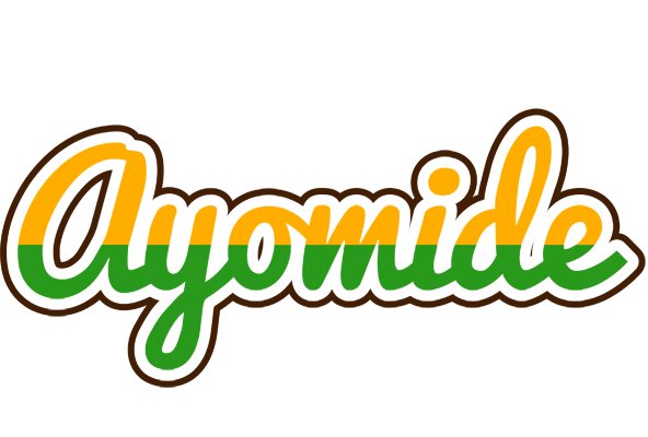 Ayomide banana logo