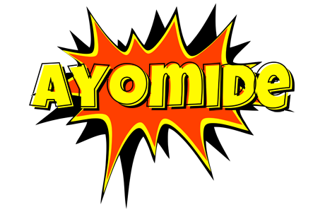 Ayomide bazinga logo