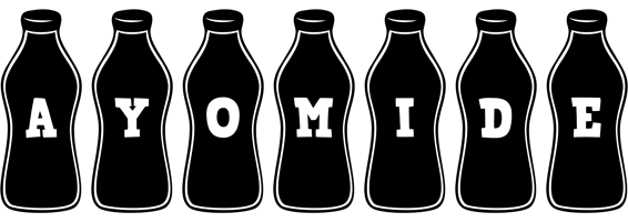 Ayomide bottle logo