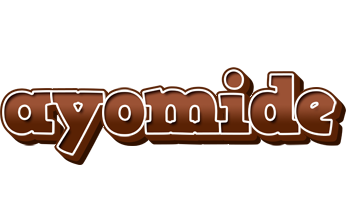 Ayomide brownie logo