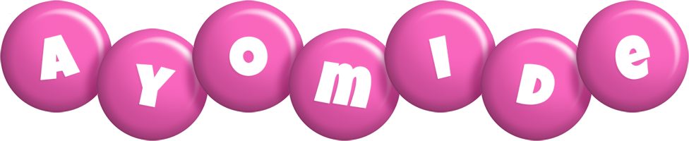 Ayomide candy-pink logo