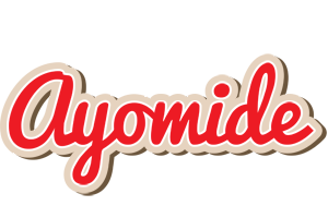 Ayomide chocolate logo