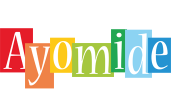 Ayomide colors logo