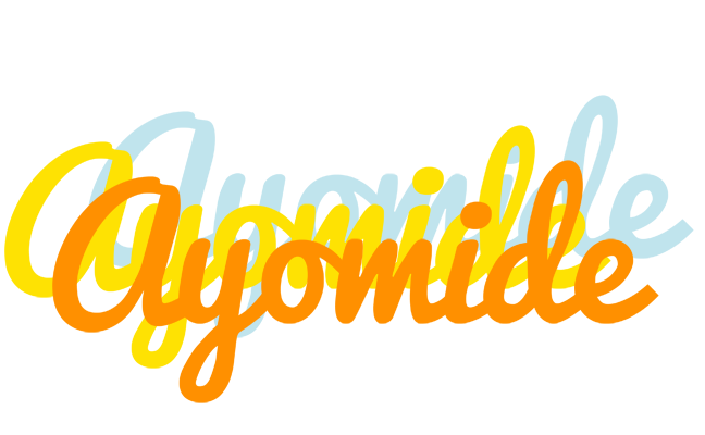 Ayomide energy logo
