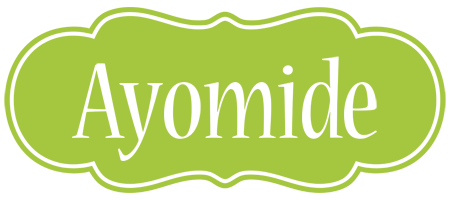 Ayomide family logo