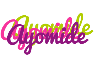 Ayomide flowers logo