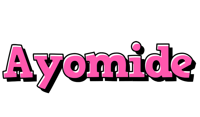 Ayomide girlish logo