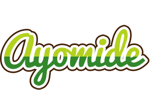 Ayomide golfing logo