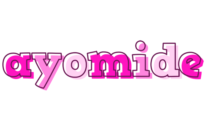 Ayomide hello logo