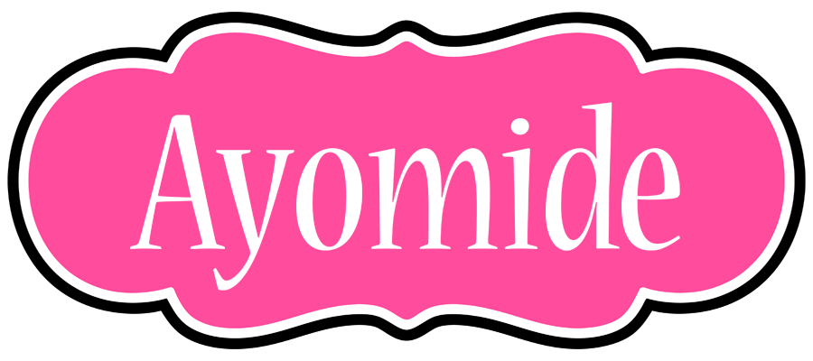 Ayomide invitation logo