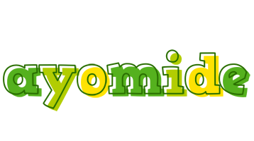 Ayomide juice logo