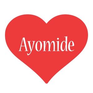 Ayomide love logo