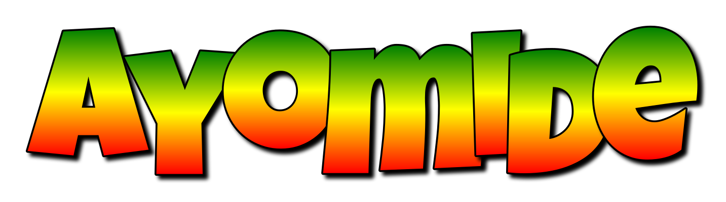 Ayomide mango logo