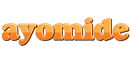 Ayomide orange logo