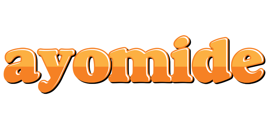 Ayomide orange logo