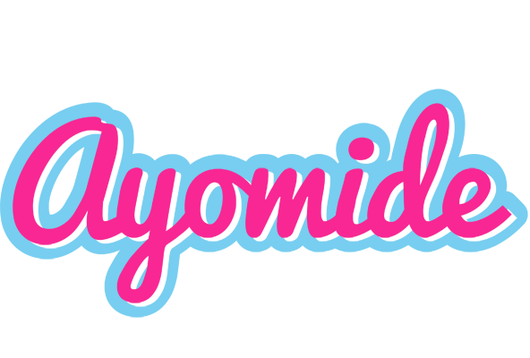 Ayomide popstar logo