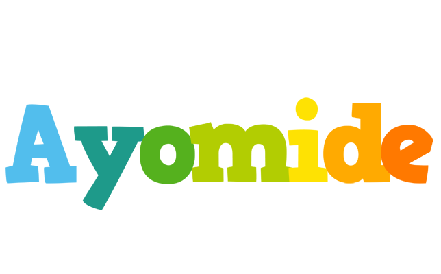 Ayomide rainbows logo
