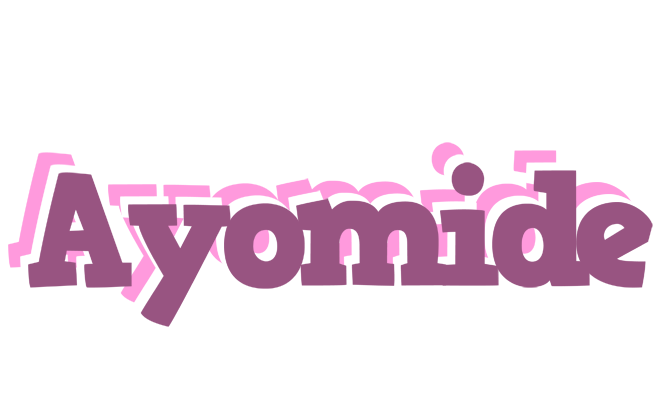 Ayomide relaxing logo