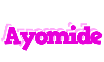 Ayomide rumba logo