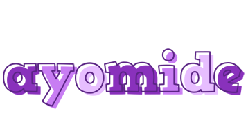 Ayomide sensual logo