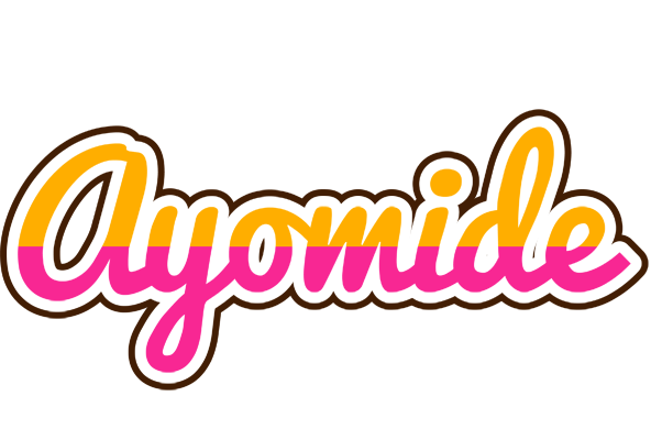Ayomide smoothie logo