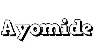 Ayomide snowing logo