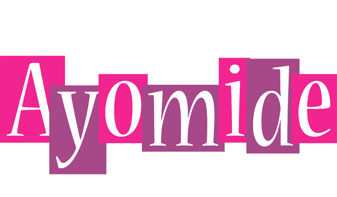 Ayomide whine logo