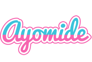 Ayomide woman logo