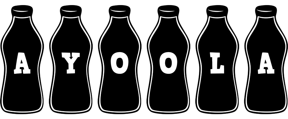 Ayoola bottle logo