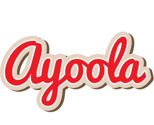 Ayoola chocolate logo