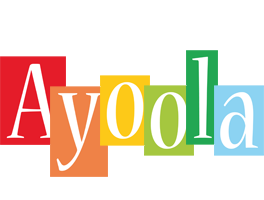 Ayoola colors logo