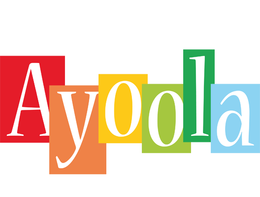 Ayoola colors logo