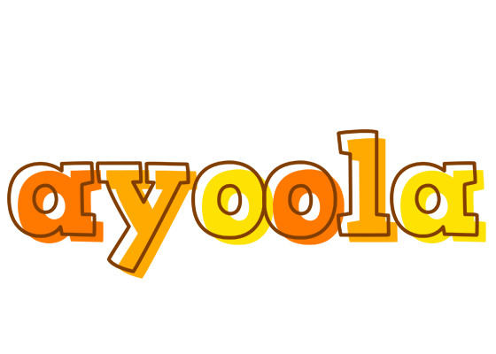 Ayoola desert logo