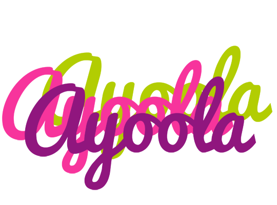 Ayoola flowers logo