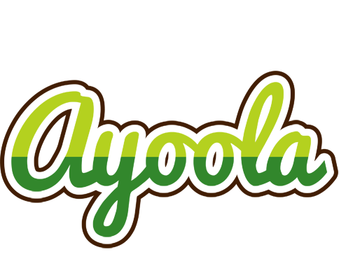 Ayoola golfing logo