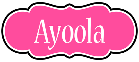 Ayoola invitation logo