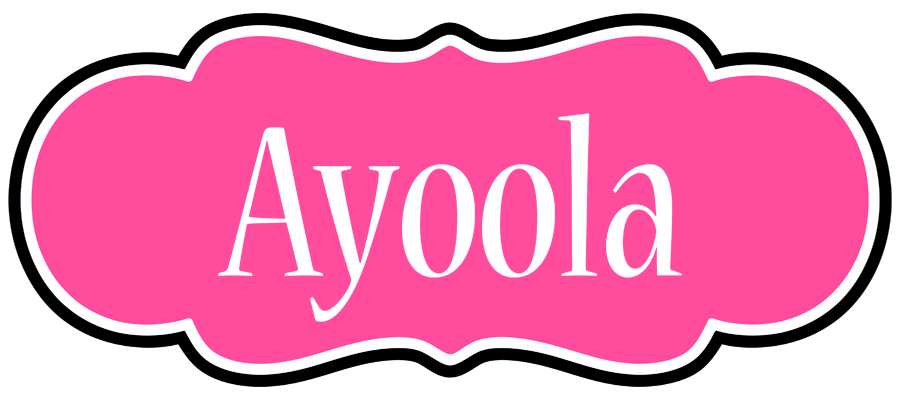 Ayoola invitation logo