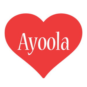 Ayoola love logo