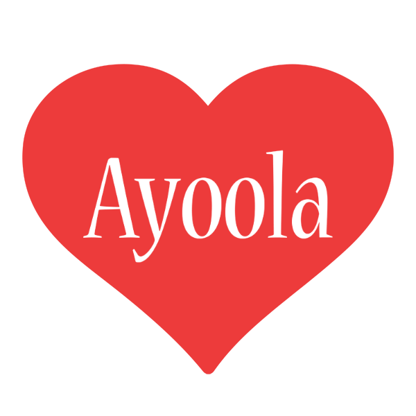 Ayoola love logo