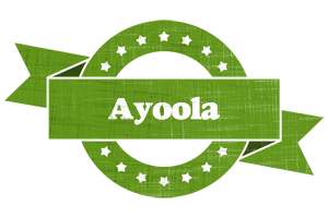 Ayoola natural logo