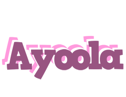 Ayoola relaxing logo