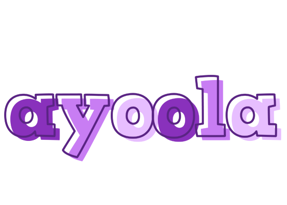 Ayoola sensual logo