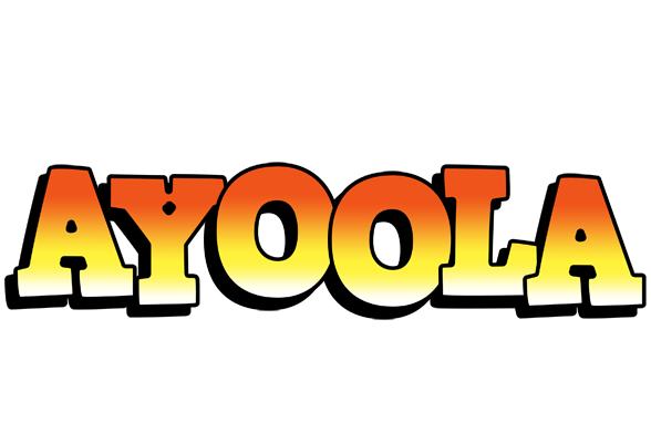Ayoola sunset logo