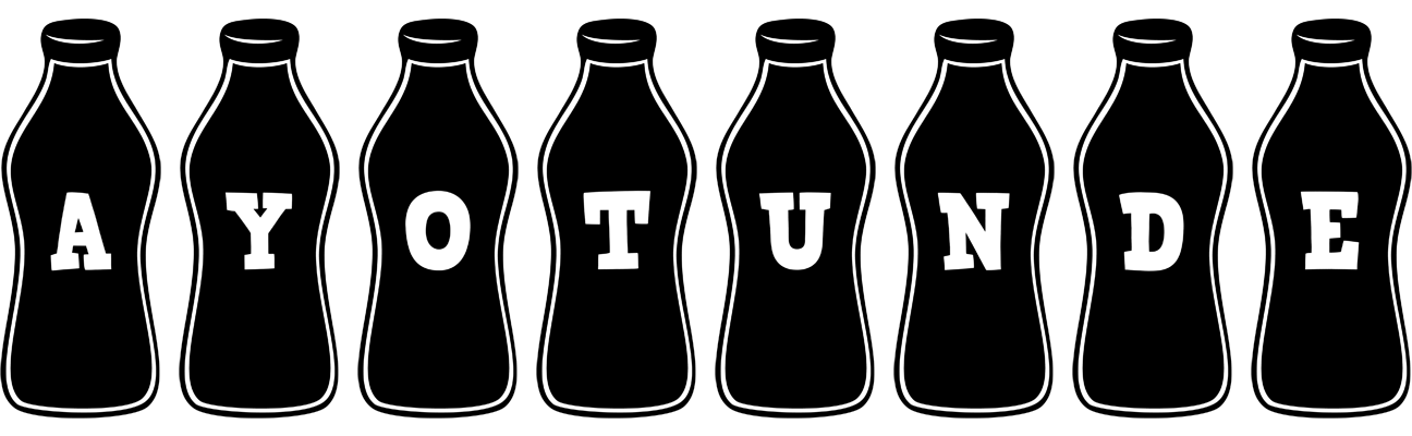 Ayotunde bottle logo