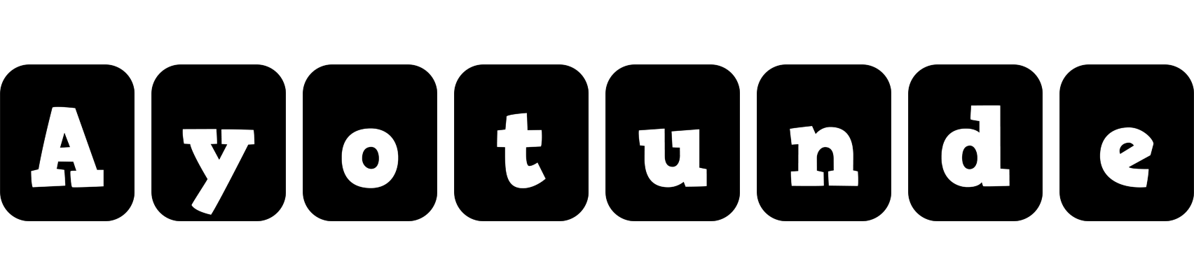Ayotunde box logo