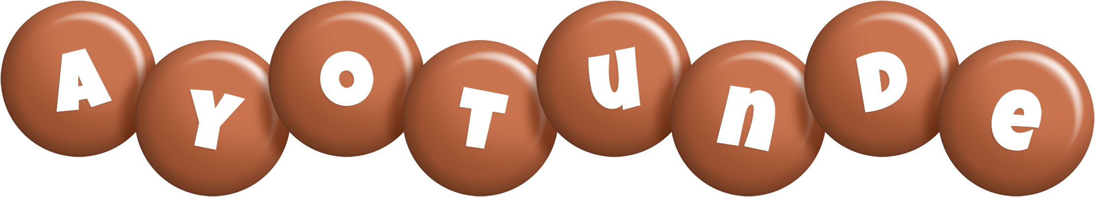 Ayotunde candy-brown logo