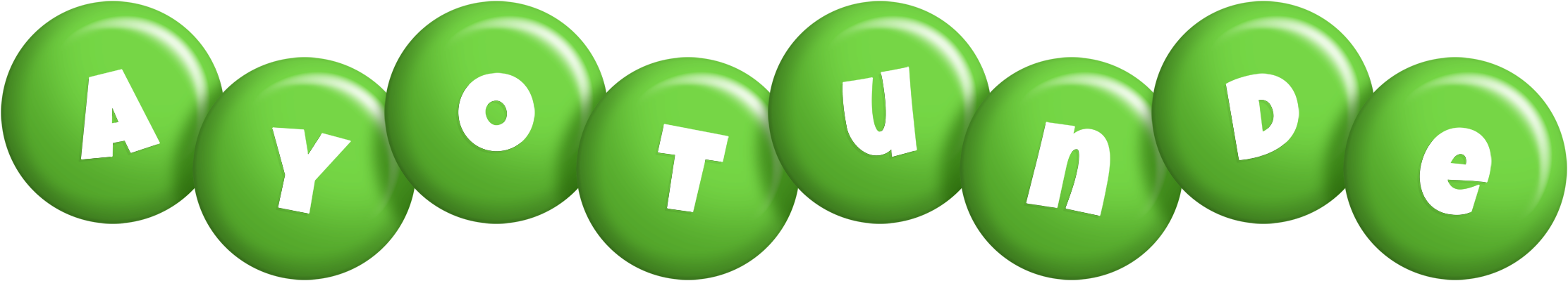 Ayotunde candy-green logo