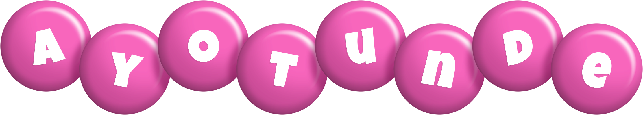Ayotunde candy-pink logo