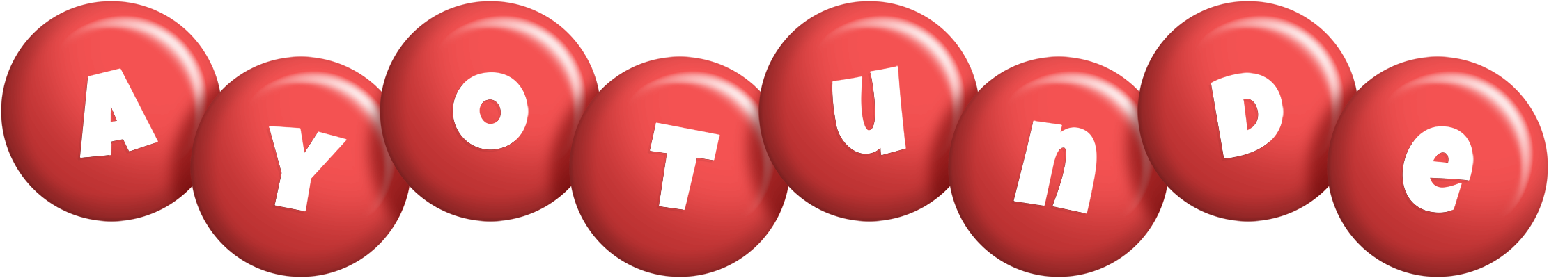 Ayotunde candy-red logo